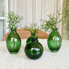 Conjunto 4 Mini Vasos Green: O Par Perfeito para sua Mesa Posta