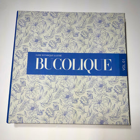 LIVRO CAIXA AZUL BUCOLIQUE