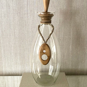 GARRAFA DECORATIVA EM VIDRO MODELO ELITE, ALTA So Sweet Kasa