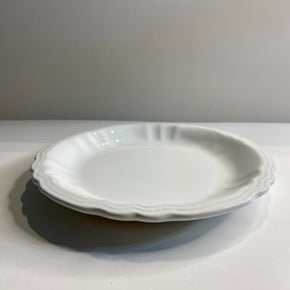 PRATO DE SOBREMESA ZANATTA CASA -  LINHA CEREJA BRANCO ZANATTA CASA