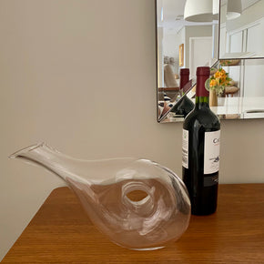 DECANTER EM VIDRO TRANSPARENTE 1300 ML