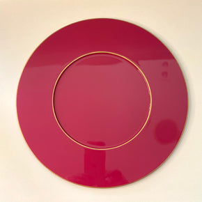 SOUSPLAT EM LACA COR MAGENTA VINTAGE+