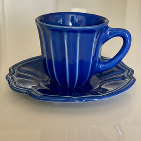 XÍCARA DE CAFÉ ZANATTA KASA - LINHA CASUAL AZUL REATIVO ZANATTA CASA