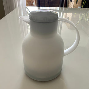 GARRAFA TÉRMICA ALEMÃ EMSA 1 L BRANCO TRANSLÚCIDO MCASSAB