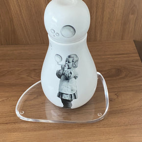 MORINGA DE PORCELANA BOLA DE SABÃO - GREGHY DESIGN