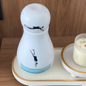 MORINGA DE PORCELANA MERGULHO - GREGHY DESIGN