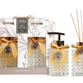 KIT CLÁSSICO DIFUSOR E SABONETE LÍQUIDO VANILLA BOURBON