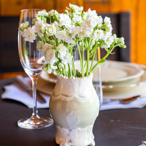 MINI VASO FAIANÇA ZANATTA CASA - VERDE CELADON P