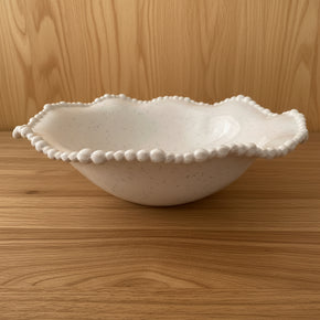 Bowl de Servir em Melamina Premium Vanilla Pearl Ø27,5 cm